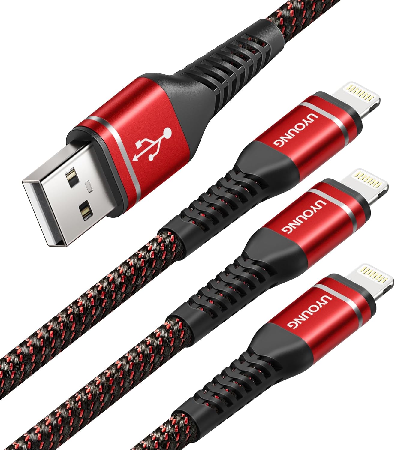Fast Charging iPhone Cable Set by UYOUNG