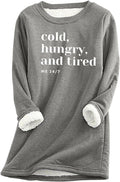 Tawop Womens Sherpa Lined Sweatshirt - Cozy & Stylish!
