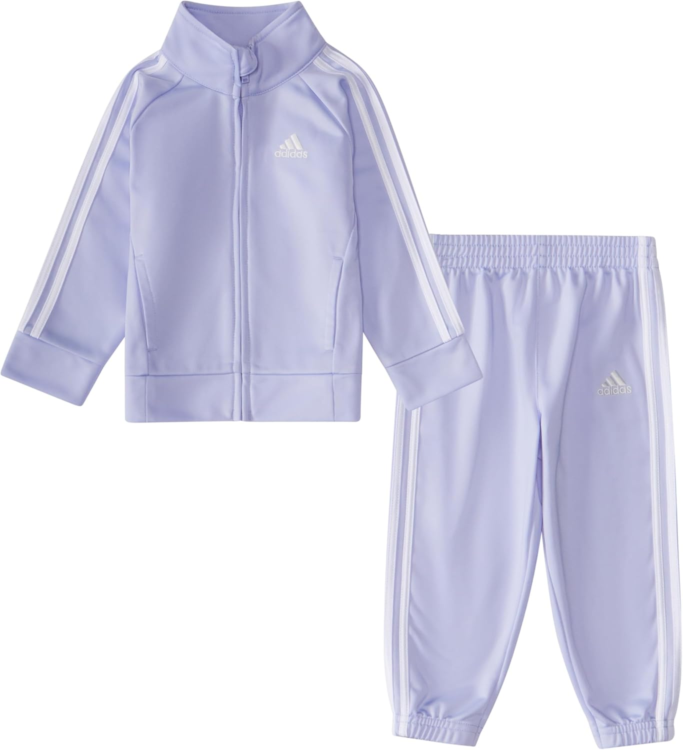 adidas Baby Girl's Zip Front Classic Tricot Jacket Set Review