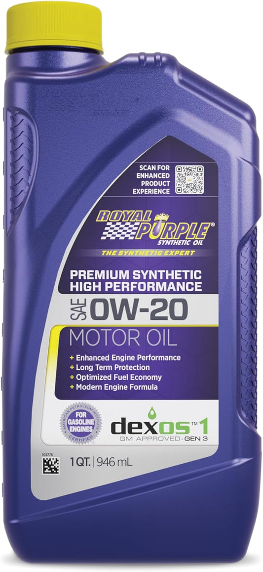 Royal Purple Heavy Duty SAE 0W-20 Synthetic Motor Oil Review