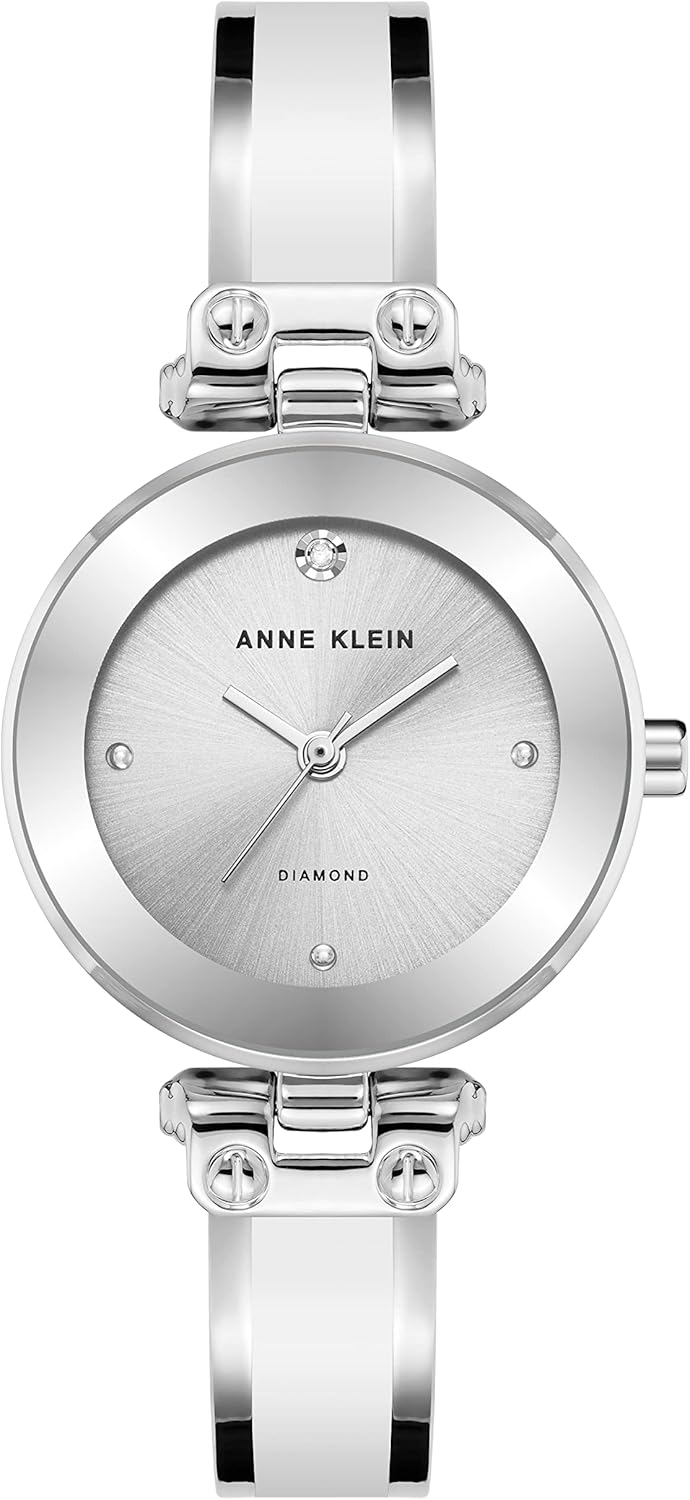 Anne Klein Women's Genuine Diamond Dial Bangle Watch Review