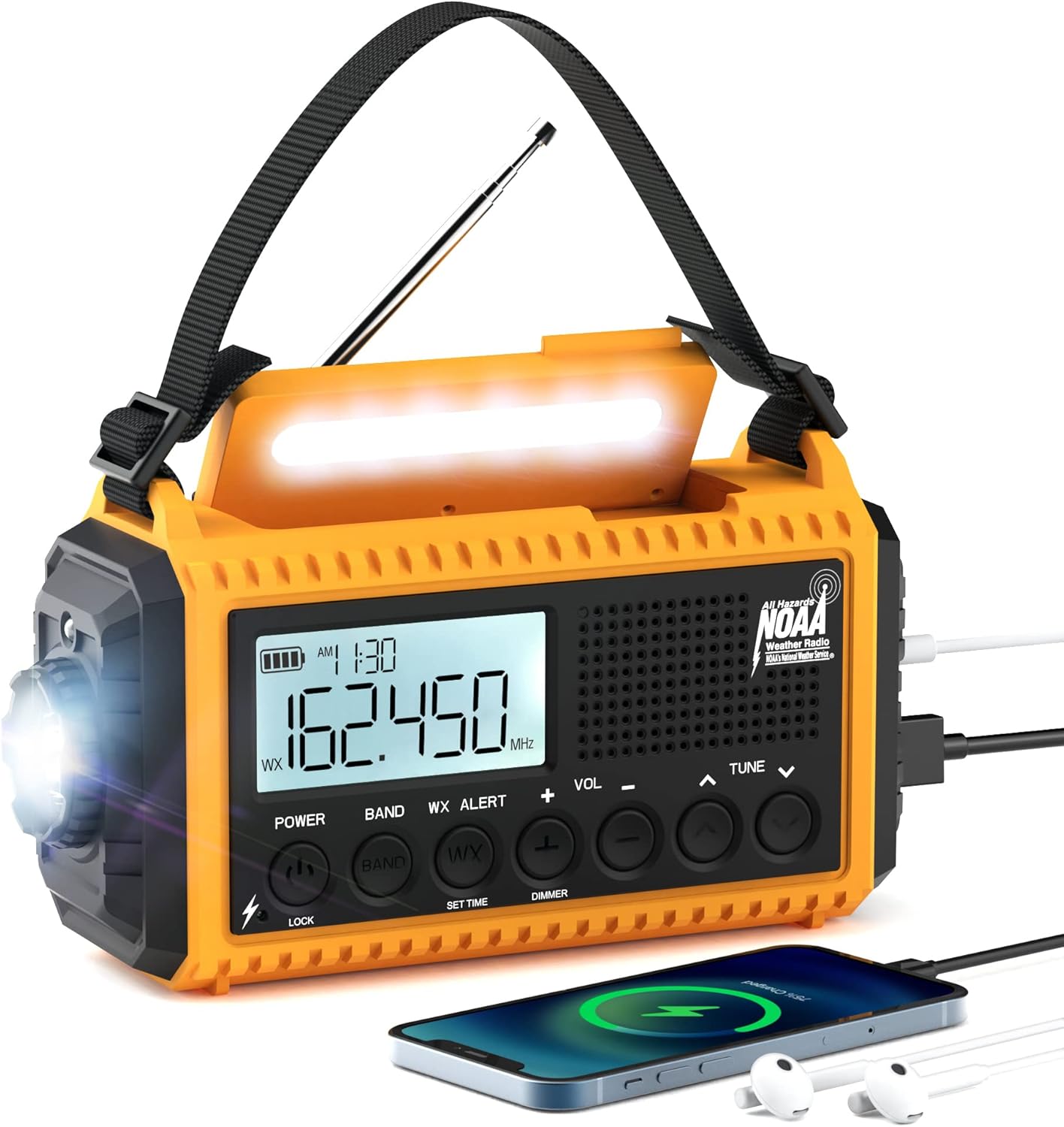 Solar Hand Crank Emergency Radio - Stay Prepared Anywhere