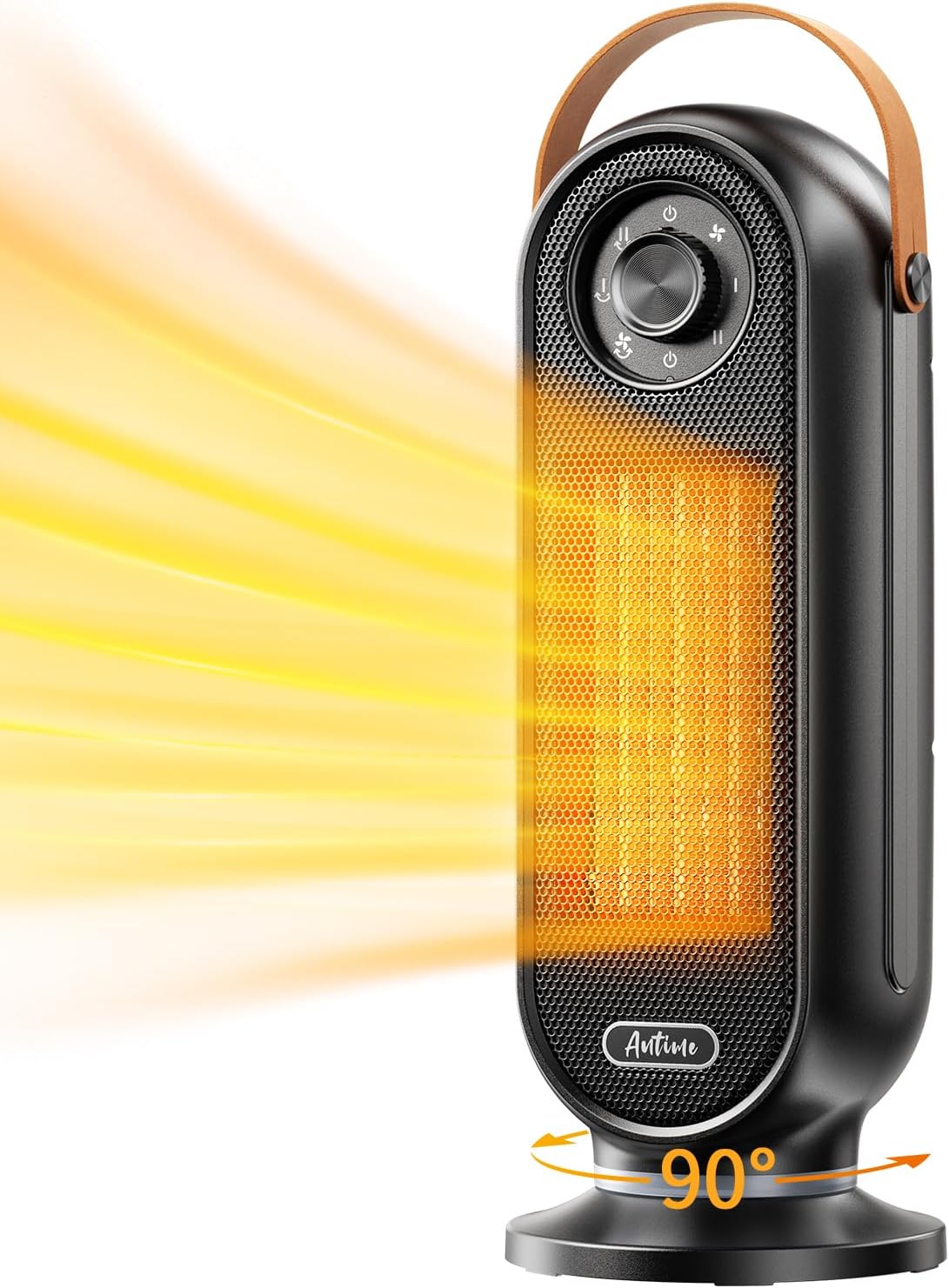 Fast Heating Electric Space Heater - Stay Cozy All Day!