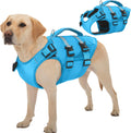 High Flotation Dog Life Jacket for Small to XXL Dogs - Reflective