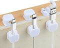 Magnetic Cable Clips 6-Pack - Adjustable Cord Holders for Clean