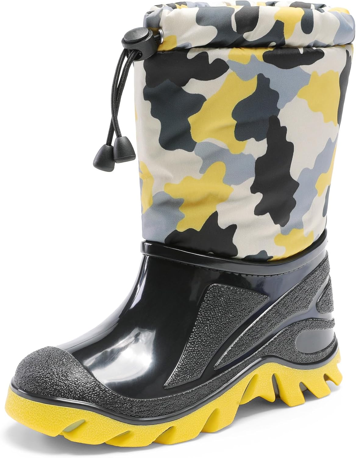 DREAM PAIRS Boys Snow Boots Waterproof Camouflage for Kids