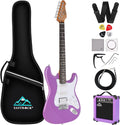EASTROCK 39in Full Size Electric Guitar Kit for Beginners