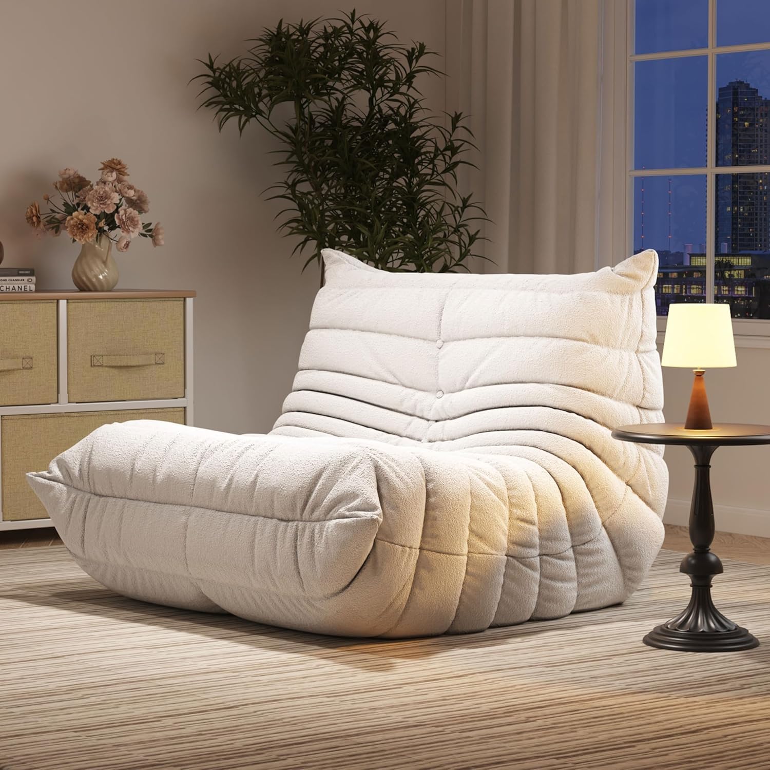 Cozy Memory Foam Bean Bag Chair