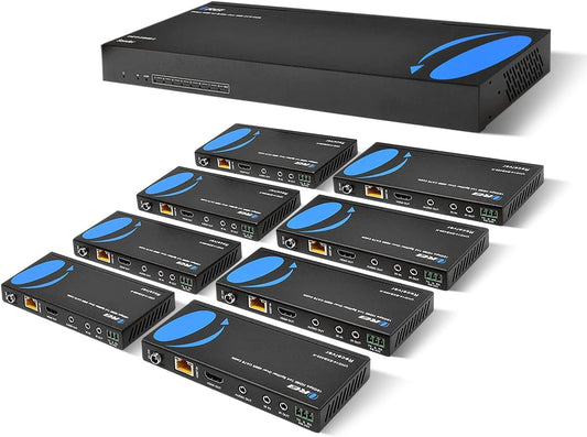 OREI 1x8 HDMI Extender Splitter for 4K Video Distribution
