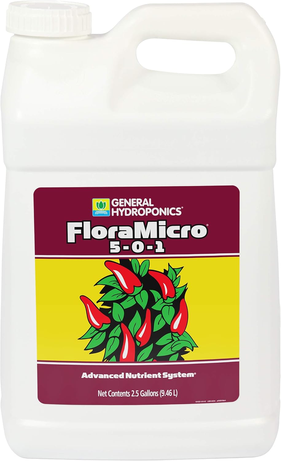 General Hydroponics Flora Micro Nutrient Solution for Plants