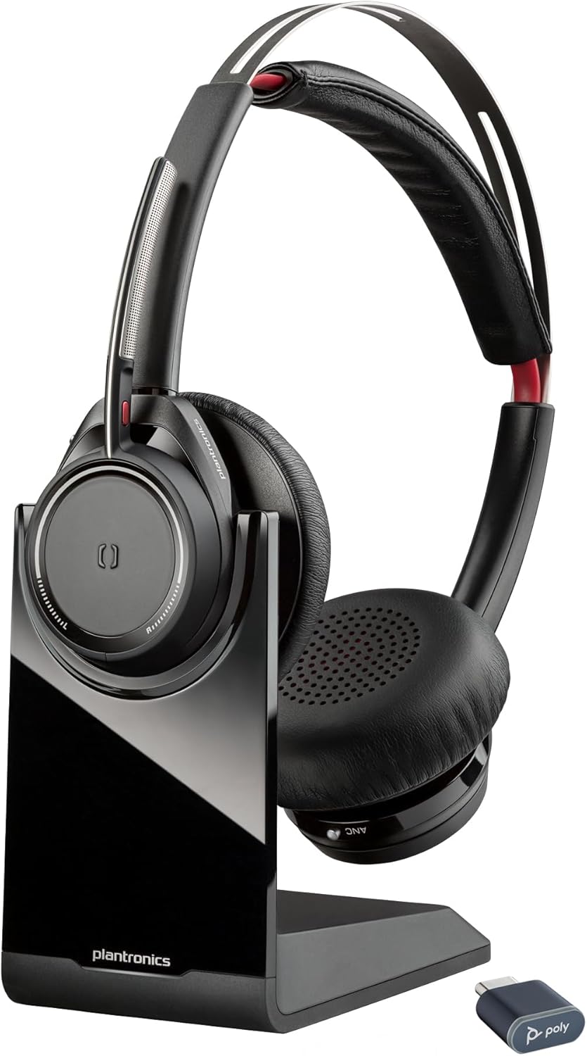 Poly Voyager Focus UC Wireless Headset with Active Noise Canceling