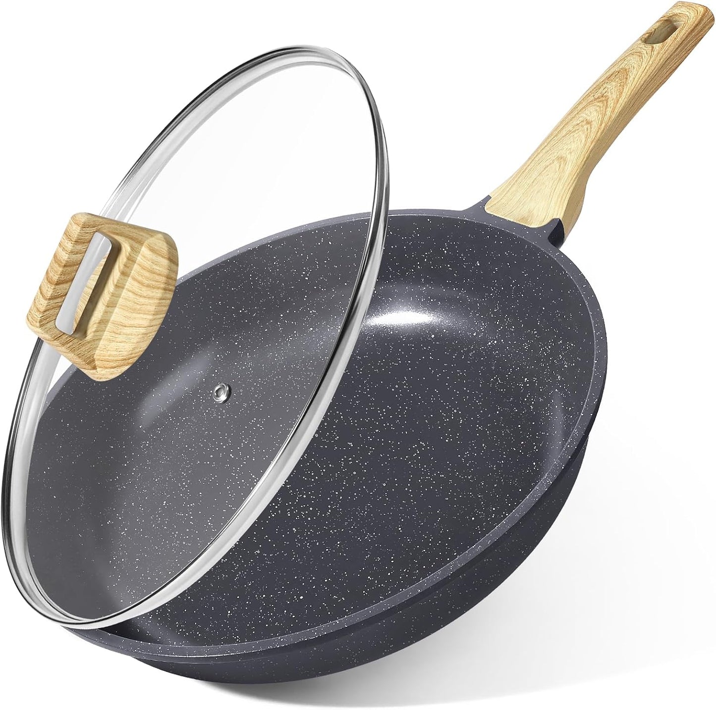 GiPP Ceramic Nonstick Frying Pan - 12 Inch Healthy Skillet