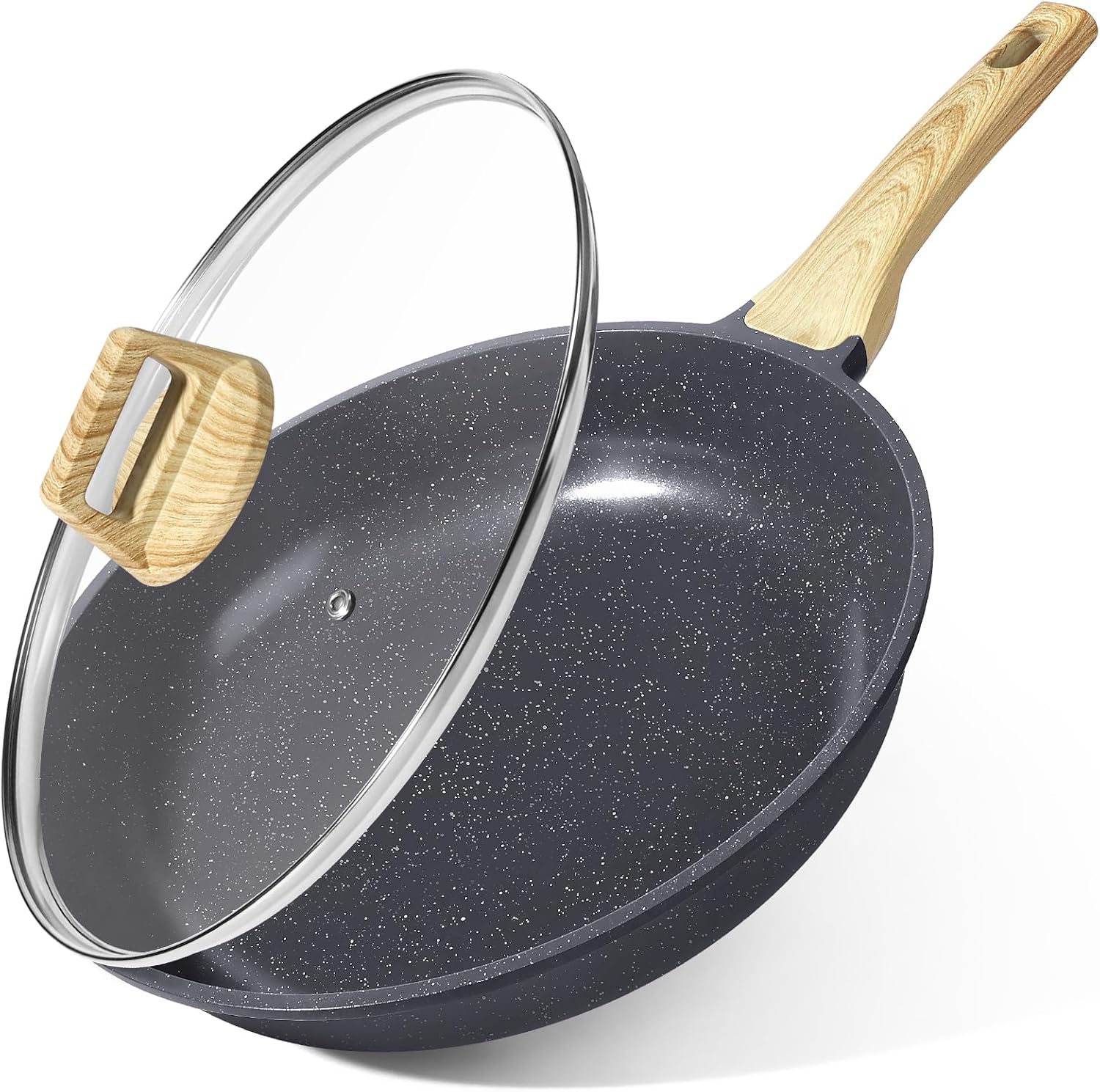 GiPP Ceramic Nonstick Frying Pan - 12 Inch Healthy Skillet