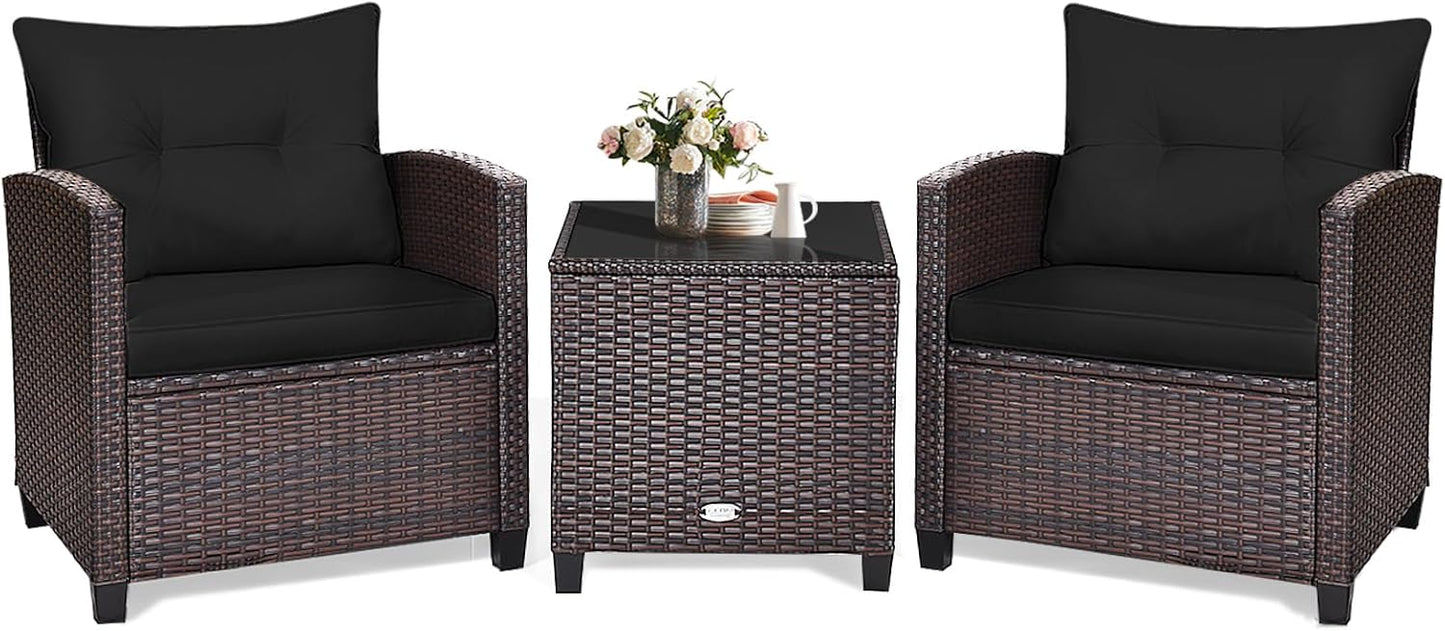 KOTEK 3 Piece Patio Furniture Set for Outdoor Relaxation