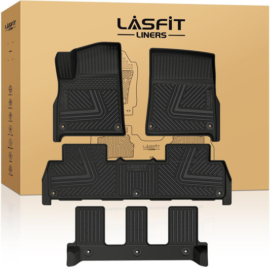 Custom Fit LASFIT Floor Mats for Rivian R1S 2022 2023 2024