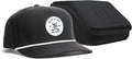 BRIMZ Golf Performance Hat Bundle - Breathable Snapback & Travel Case