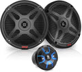 Pyle 6.5ft Dual Marine Speakers Kit - Waterproof Bluetooth Controller