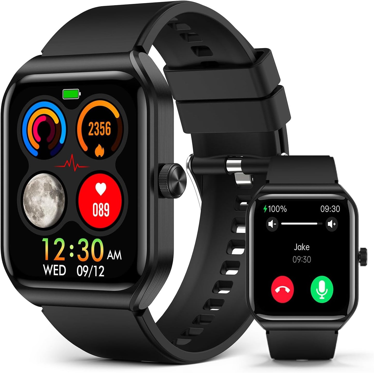 Smart Watch for Men Women with SOS Alert and 100+ Sports Modes
