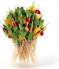 HANDMADE Bamboo Cocktail Picks - 200ct PARTYHIPPO