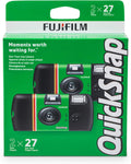 Fujifilm QuickSnap Flash 400 One-Time-Use Camera 2 Pack - Simple Film