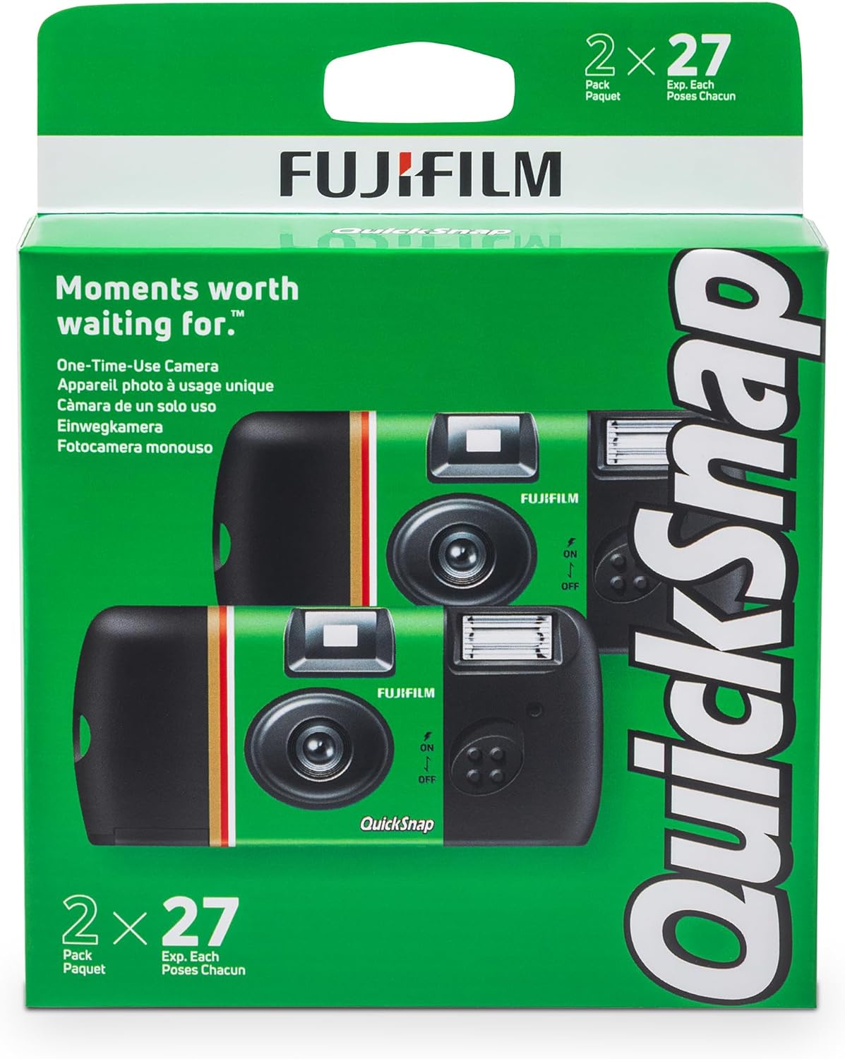 Fujifilm QuickSnap Flash 400 One-Time-Use Camera 2 Pack Review