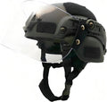LEJUNJIE Tactical MICH 2000 Fast Helmet with Clear Riot Visor