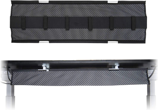 Perfect Posture Mesh Cable Organizer for Clean Desk Setup
