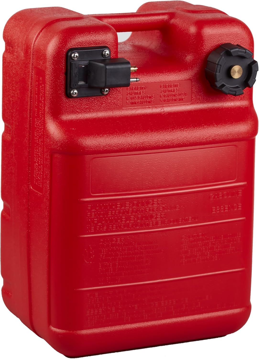 Marine Portable Liquid Container for Outboard Boat Use