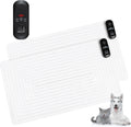Pet Training Mat 2-Pack - Electronic Repellent Mat with Tester