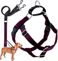 Freedom No Pull Dog Harness Burgundy - Adjustable, Made in USA