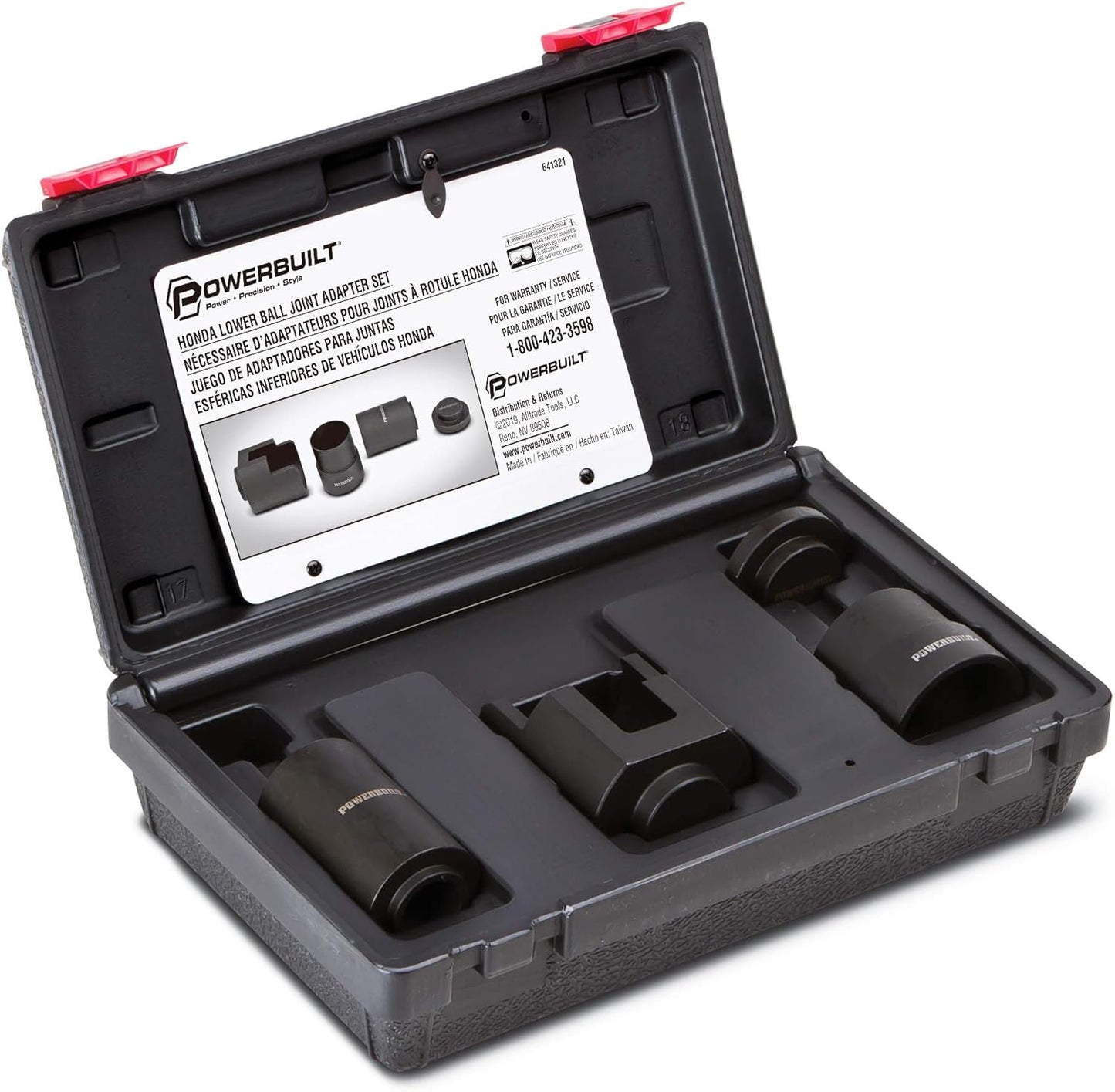 Powerbuilt Honda Lower Ball Joint Adapter Kit for Easy Repairs