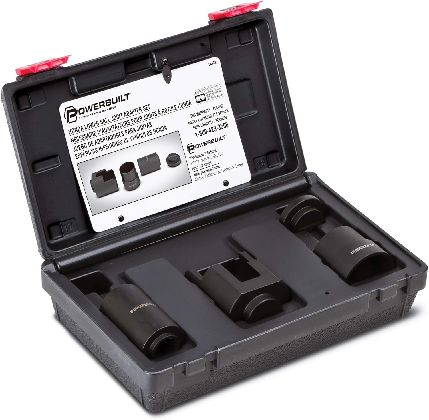 Powerbuilt Honda Lower Ball Joint Adapter Kit for Easy Repairs