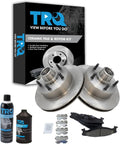 TRQ Front Brake Pad & Rotor Kit Compatible with 1994-2001 Ford E-150
