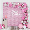 Shimmer Wall Backdrop Pink Iridescent Square Sequin Wall Panel