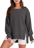 ANRABESS Womens Oversized Sweatshirt Crew Neck Long Sleeve - Cozy Fall