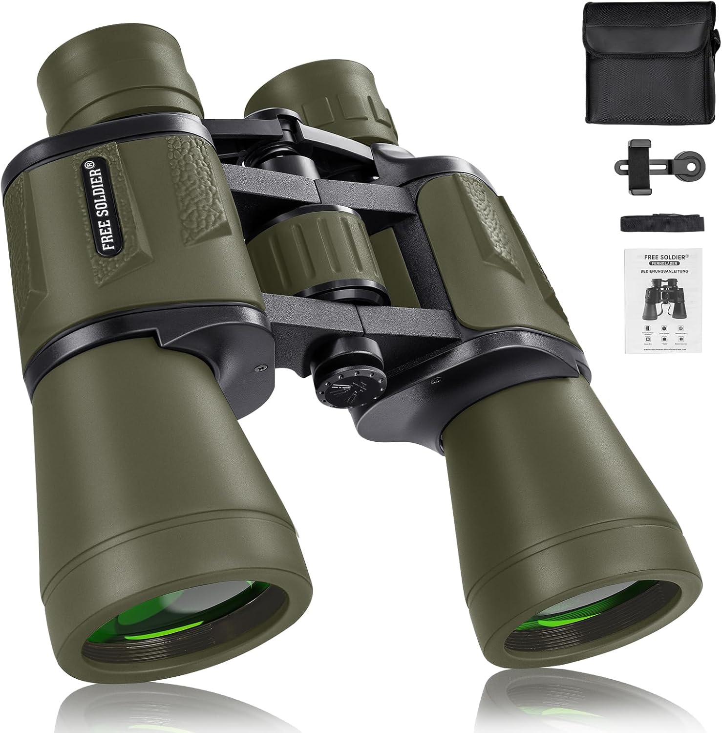 20x50 High Powered Hunting Binoculars for Adults with Night Vision