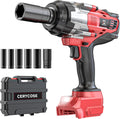 Cordless Impact Wrench 1/2 in for Milwaukee 18V Battery - High Torque