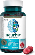 NEURIVA Plus Brain Supplement Gummies - Memory, Focus & Concentration
