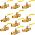 3/4 in Press Propress Ball Valve 10 Pack - Lead-Free Full Port
