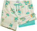 maamgic Mens Swim Trunks with Compression Liner 5 in - Secure Quick