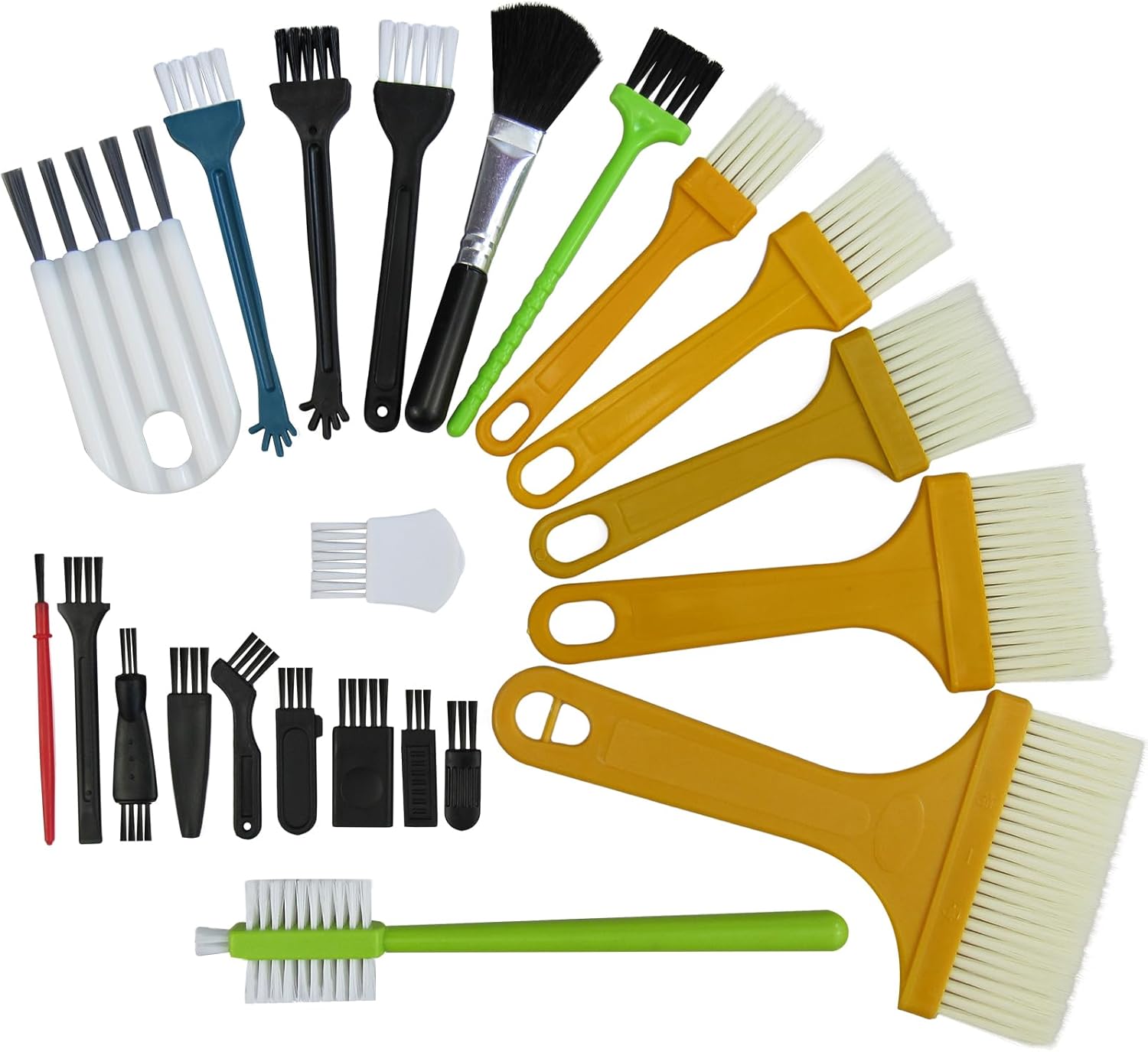22-Piece Electronics Brush Kit, Small & Efficient!
