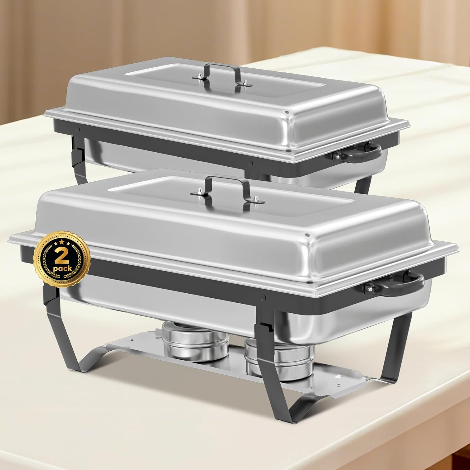 IMACONE Chafing Dish Buffet Sets of 2 for Catering Events