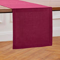 Solino Home Linen Table Runner 14 x 90 in Beet - Autumn Table Decor