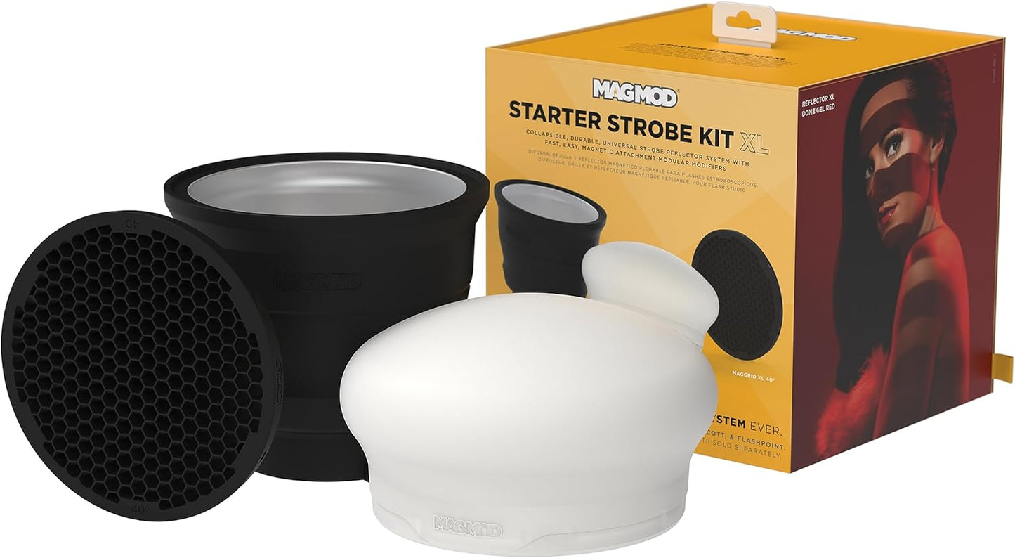 MagMod Starter Strobe Kit XL: Durable Universal Reflector System