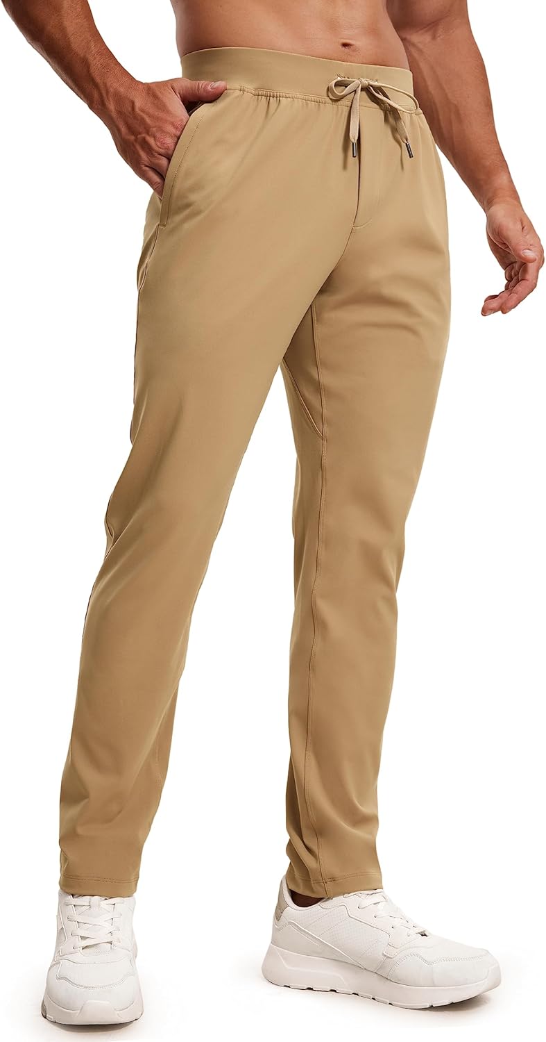 CRZ YOGA 4-Way Stretch Athletic Pants for Men - Perfect Fit