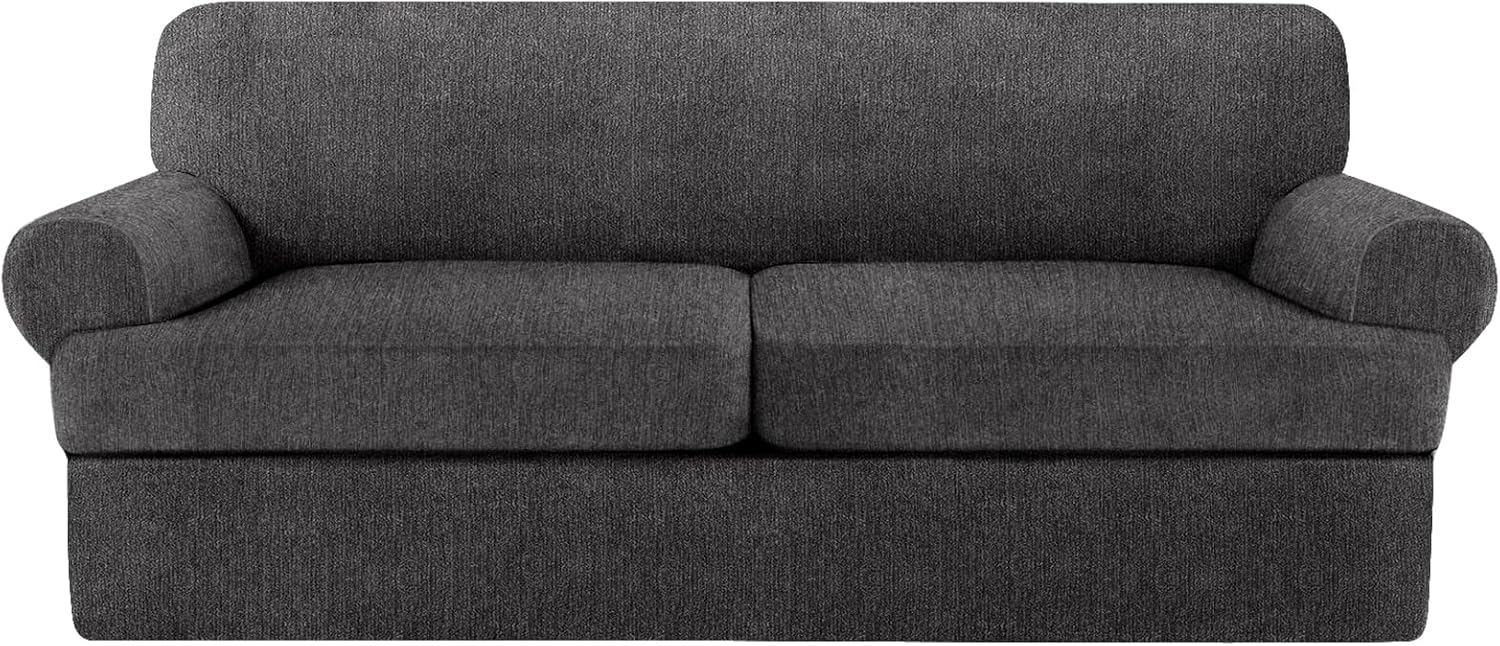 3 Piece T Cushion Sofa Slipcovers for Stylish Living Room Decor