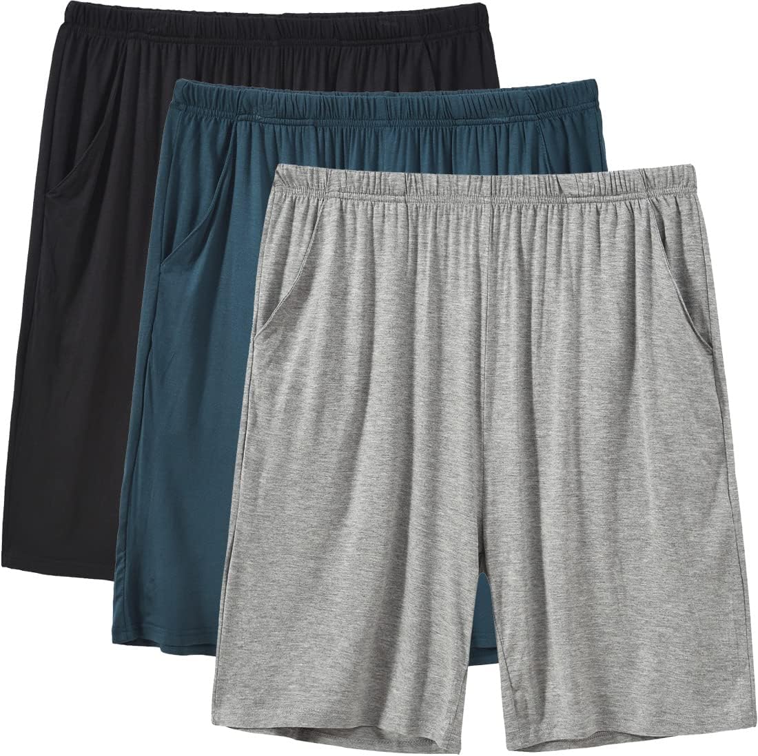 JINSHI Mens Pajama Shorts for Comfort and Relaxation