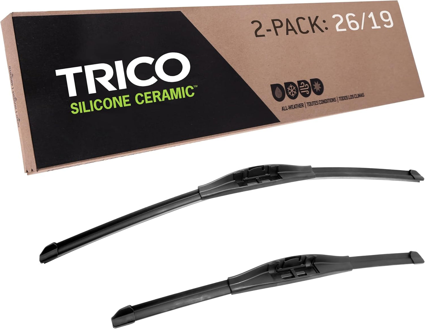 TRICO Silicone Ceramic Wiper Blades for All Weather Conditions