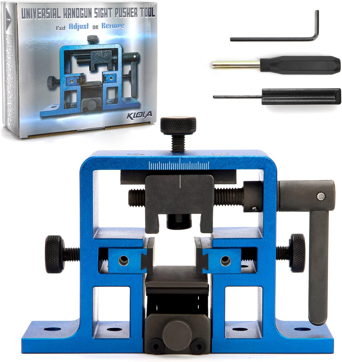 Universal Pistol Sight Pusher Tool with Adjustable Base 55ft Long