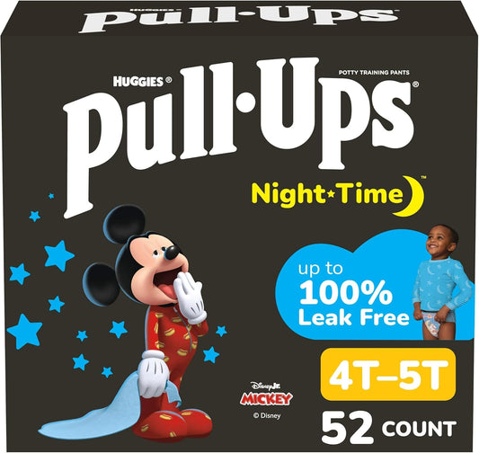 Pull-Ups Boys' Night-Time Potty Training Pants for Big Kids